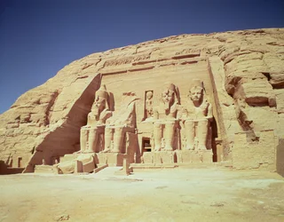 Facade of the Temple of Ramesses II